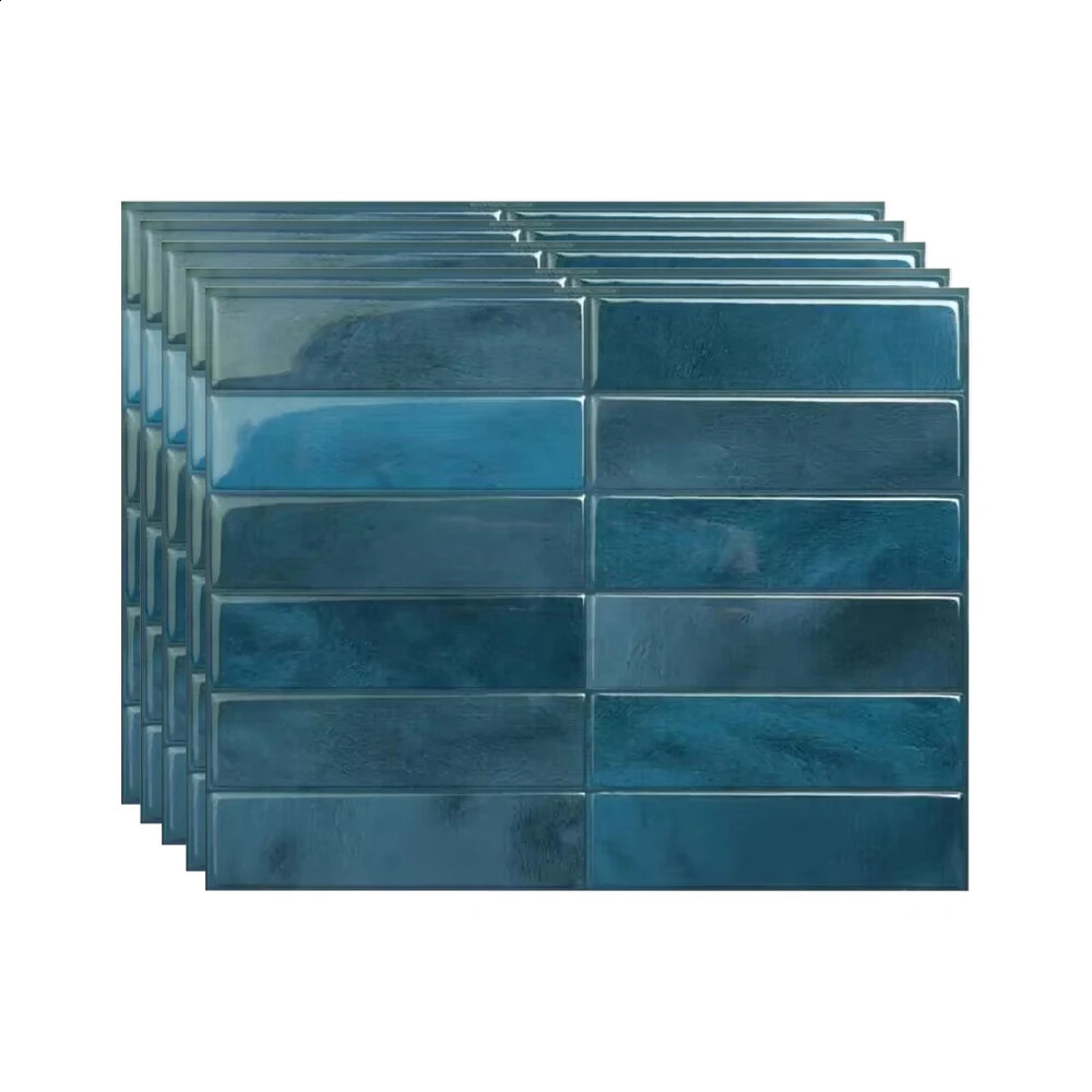 5 Sheets Stick Backsplash Tile- 3D Self Adhesive Peel and Stick Backsplash for Kitchen Bathroom -Sticky Mosaic Wall Tiles 240925 - view 7