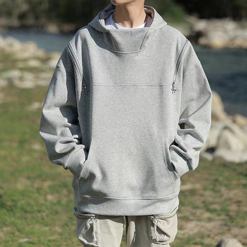 American fashion designer hooded sweater men's new loose men's wild casual fashion clothes in spring and autumn