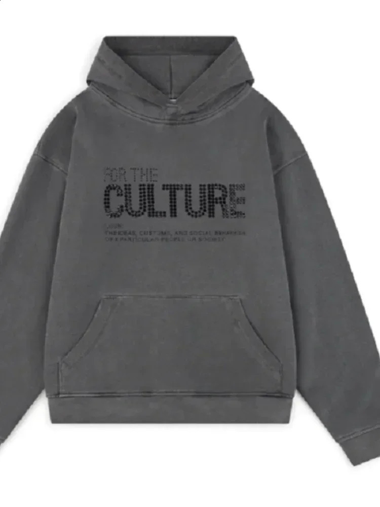 Retro Brick Letter Hooded for women Sweatshirts Street American Personality Y2K Autumn Mens Retro Sweatshirt women clothing 240923