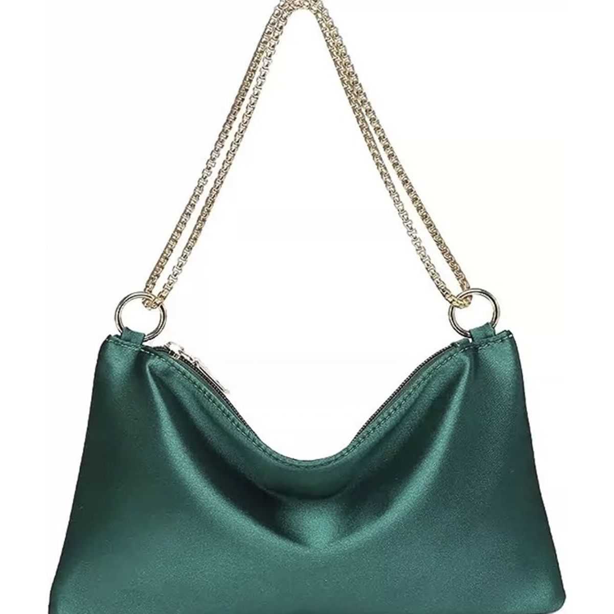 Clutch Bag Solid Color Satin Silk Designer Bag Fabric For Womens Niche Simple Chain Underarm Square Bag Party Dinner Bag 240920