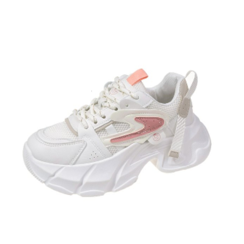 Ddmybear Small, Thick Soled, Height Increasing Shoes, Women Spring New Item, Versatile, Eye-Catching, Small, Lightweight, Push Caual Chinese Brand Sho