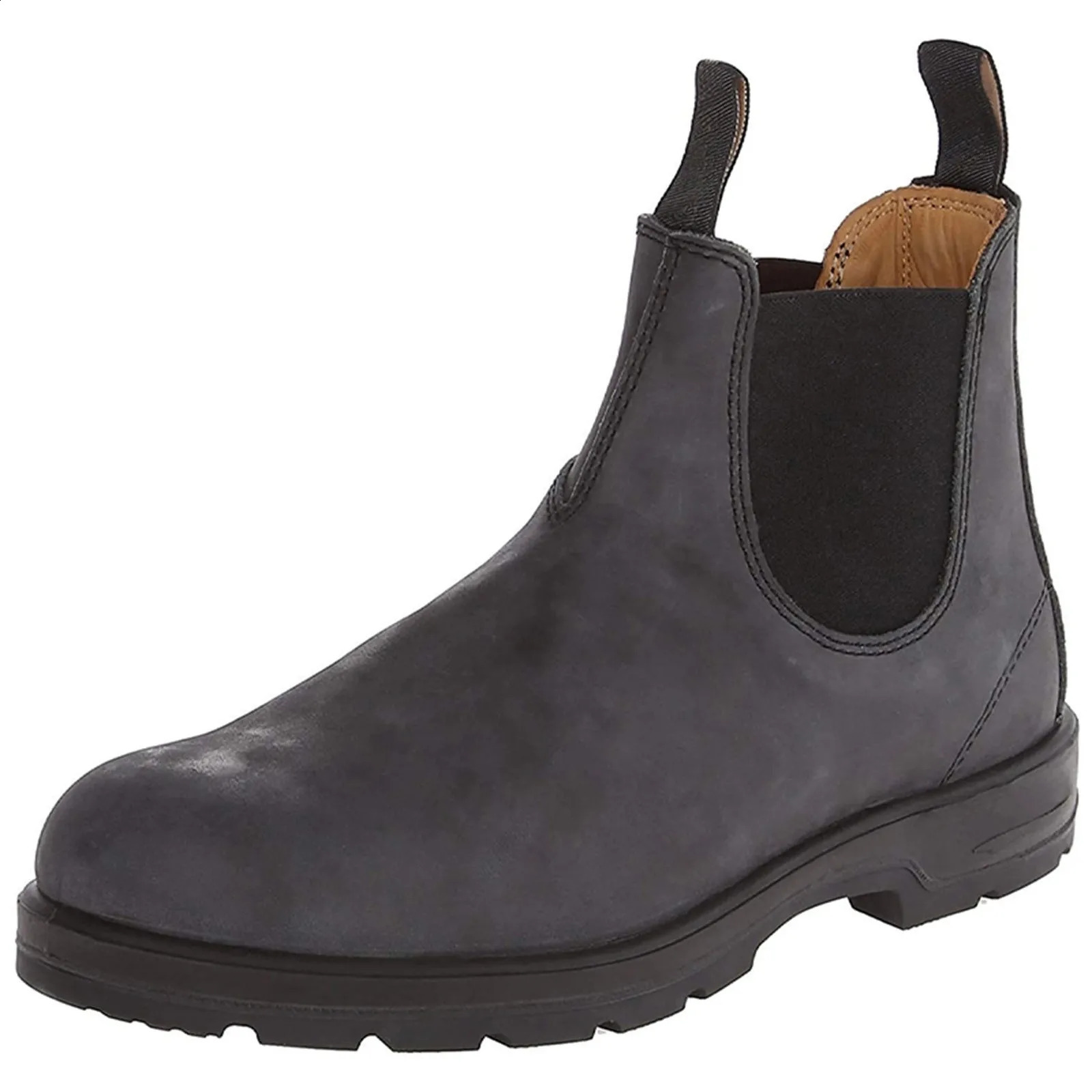 Mens premium boots made of highquality suede leather warm winter ankle mens outdoor work shoes walking 241028