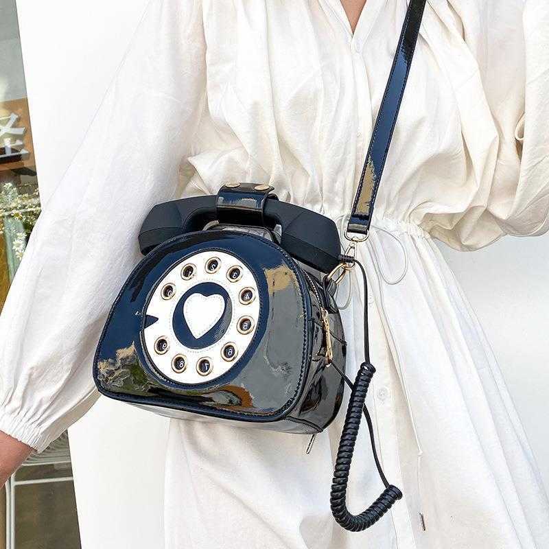 Spring Single Shoulder Crossbody Bag Female Creative Sweet Girl Funny Personality Fashion Cute Phone Bag 240915