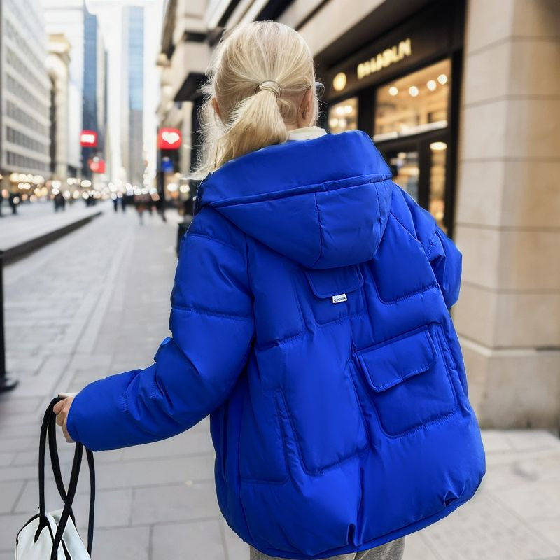Puffer Jacket Fashion Down Cotton Jacket for Women Short and Short New Winter Jacket Trendy Top Cotton Jacket