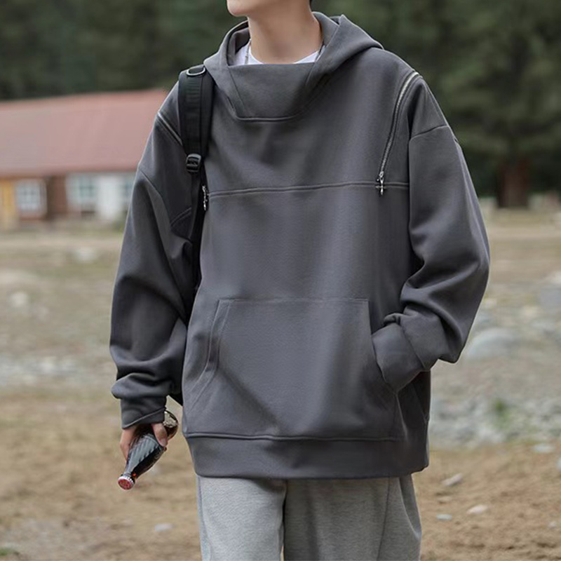 American fashion designer hooded sweater men's new loose men's wild casual fashion clothes in spring and autumn
