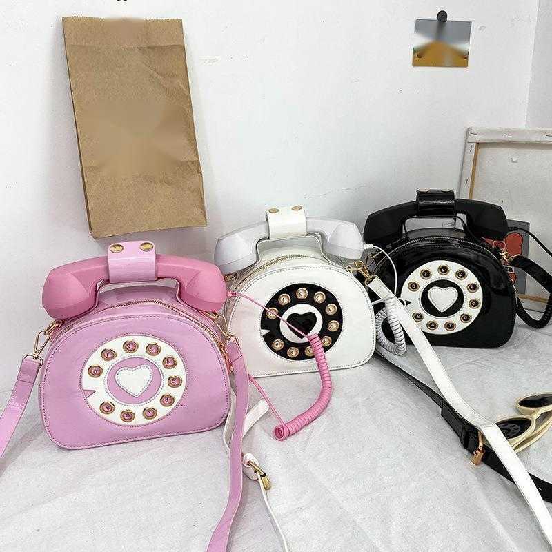 Spring Single Shoulder Crossbody Bag Female Creative Sweet Girl Funny Personality Fashion Cute Phone Bag 240915