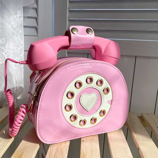 Spring Single Shoulder Crossbody Bag Female Creative Sweet Girl Funny Personality Fashion Cute Phone Bag 240915