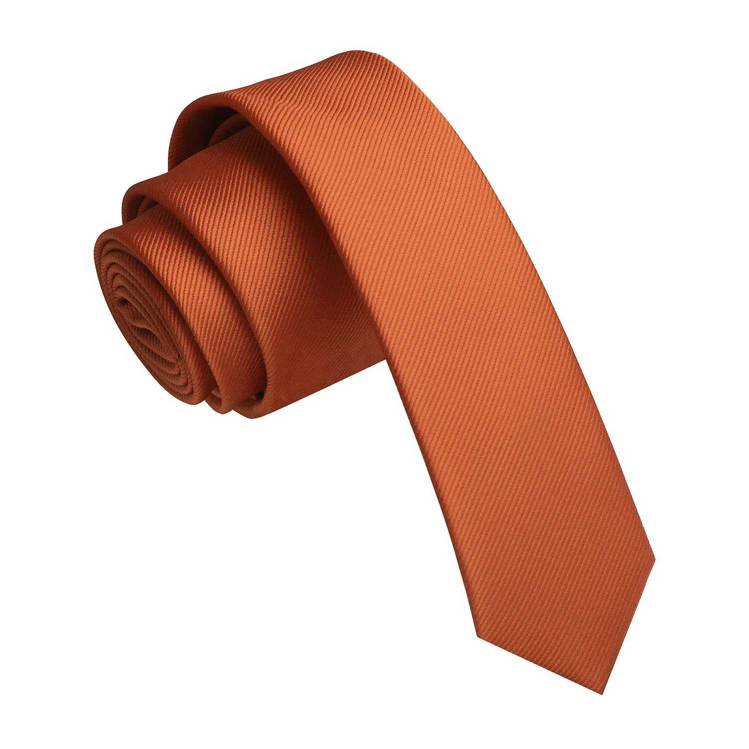 JEMYGINS 1.58 Solid Color Tight Tie Ultra Thin Collar Mens Party Holiday Father Boyfriend Gift Decoration Accessories Y240925