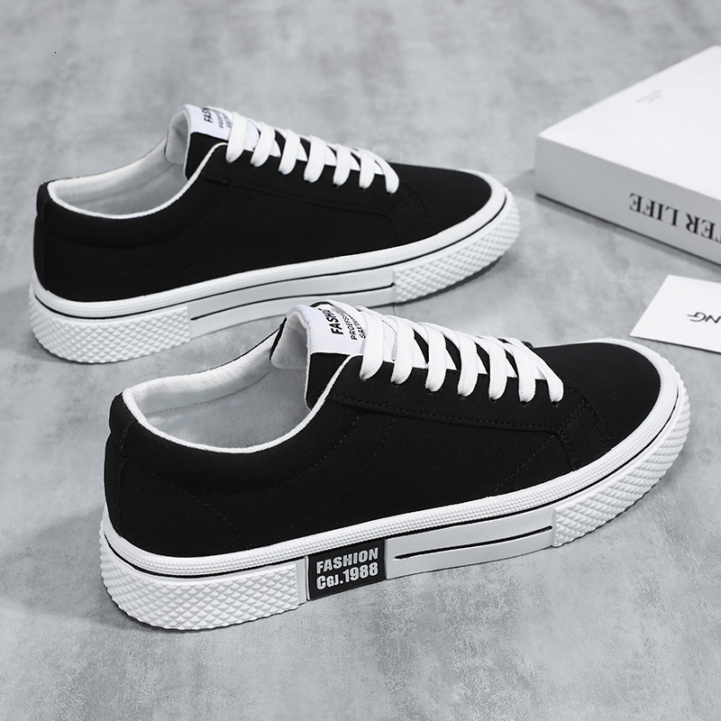 2024 hot selling fashionable red classic low cut men's canvas sneakers Haruku hip-hop skateboarding shoes men's casual sneakers