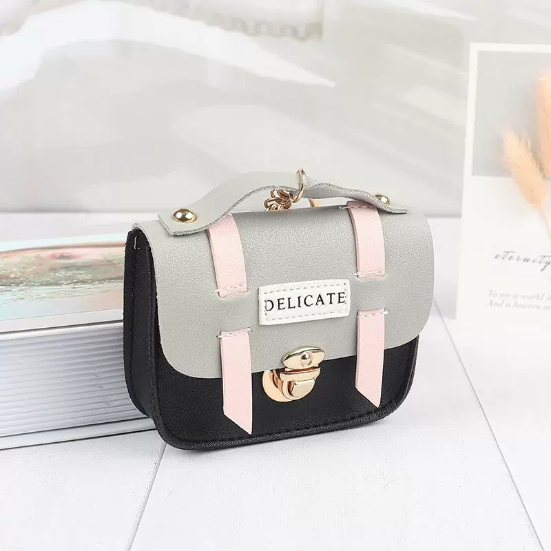 2025 New Designer wallet Wallet Portable Mini Cap Lock Cute Zero Wallet Female Student Key Earphone ID Storage Bag