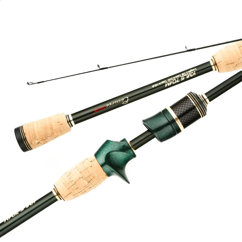 CEMREO Rotating Cast Carbon Fishing Rod 4-5 Sections 1.8m/2.1m/2.4m Portable Travel Rod Rotating Fishing Rod 240913