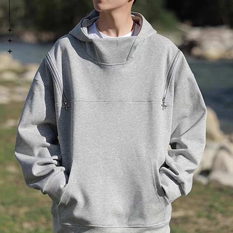 American fashion designer hooded sweater men's new loose men's wild casual fashion clothes in spring and autumn