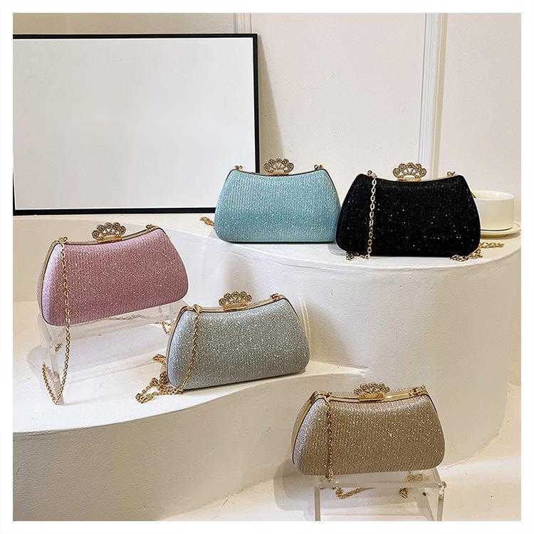 Clutch Bag Beautiful And Stylish Banquet Bag Trendy Hand-held Designer Bag Diagonal Span Elegant Chain Bag 240920