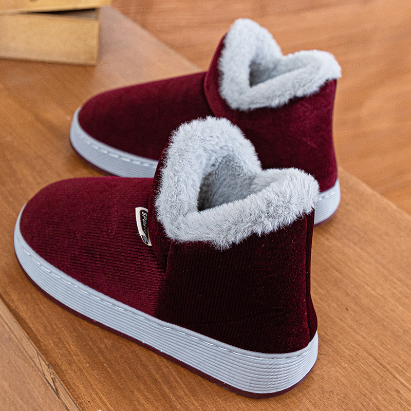 Cozy Elderly Cotton Shoes with Non-Skid Sole - Perfect Gift Idea for Moms