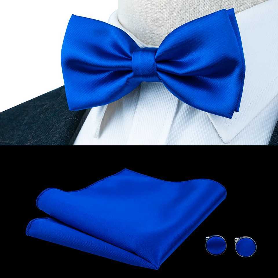 EASTEPIC mens tie set including exquisite cufflinks and soft handles provides shiny satin accessories for men at weddings Y240925