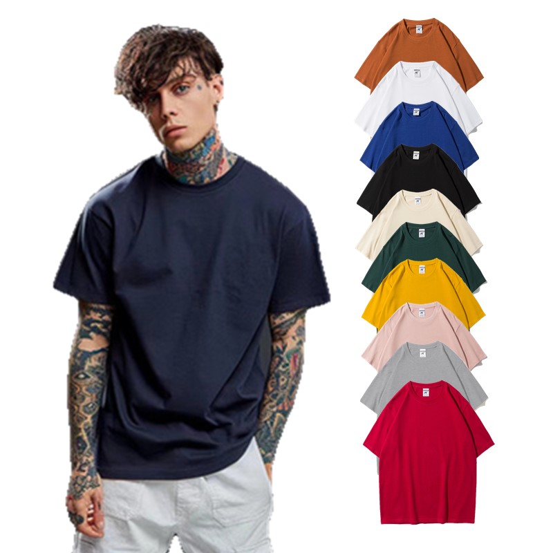 Baggy Overshirt Men's Collection - Classic Grunge Tops with Acid Wash Detail & Relaxed Fit Available in Diverse Colors (280g/m² Cotton)