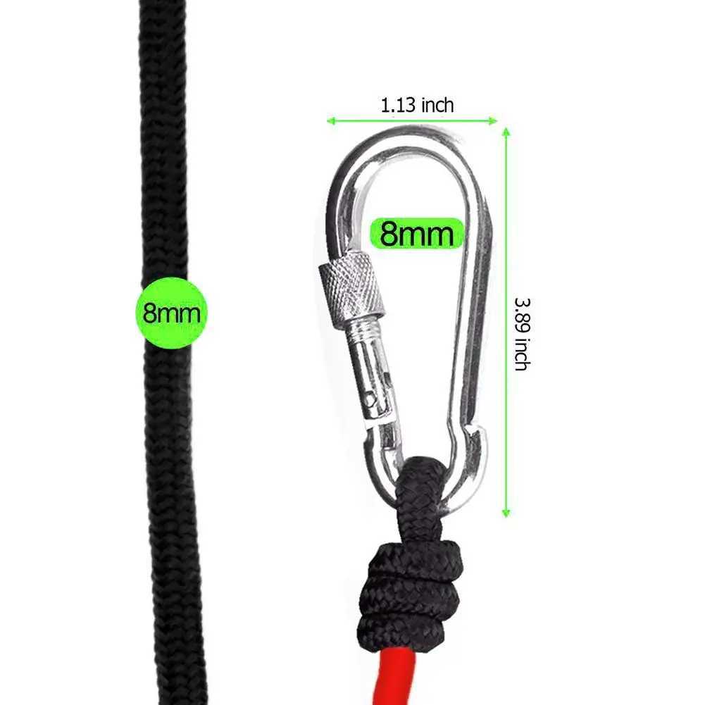 8MM thick 20 meter outdoor climbing rope safety lifeline safety rope off-road survival equipment CL240926