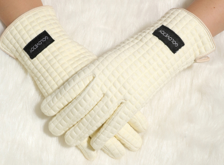 Winter New Couple for Men and Women Outdoor Windproof Touch Screen Thickened Warm Volcanic Gloves