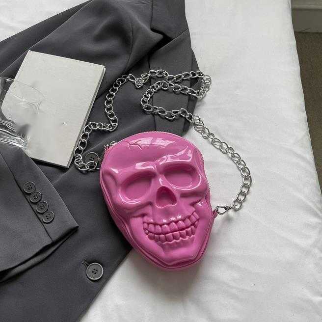 Fashionable Women's Bag Chain Shoulder Bag Halloween Gift Diagonal Cross Bag 240915