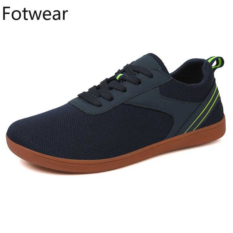 Barefoot Sneakers Men Comfortable Wide Toe Casual Shoes Spring Walking Shoes Unisex 36-47 Male Trainers Outdoor Running Shoes M240925