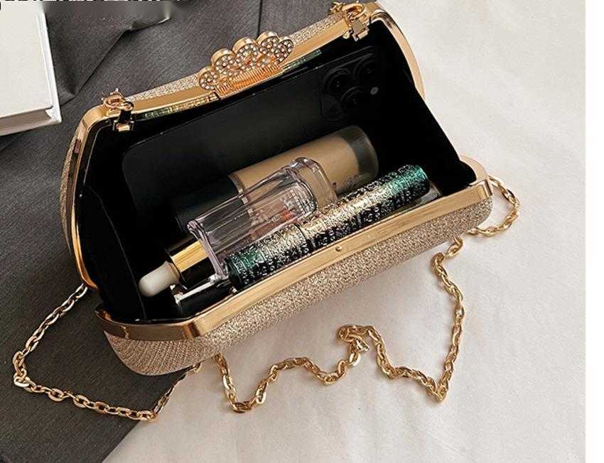 Clutch Bag Beautiful And Stylish Banquet Bag Trendy Hand-held Designer Bag Diagonal Span Elegant Chain Bag 240920