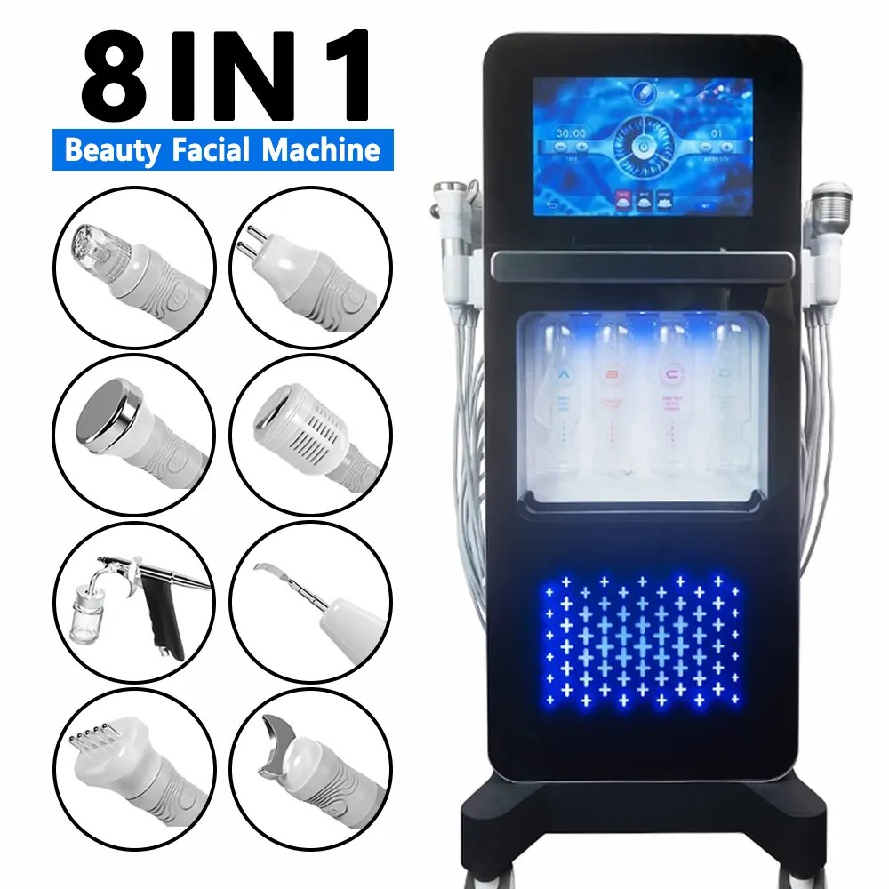 Alice 17 In 1 Beauty Instrument Beauty Dermabrasion Shrink Pores Machine With Aqua Peel Beauty Water Moisture For Cleaning Face Acne Removal Beauty Ma