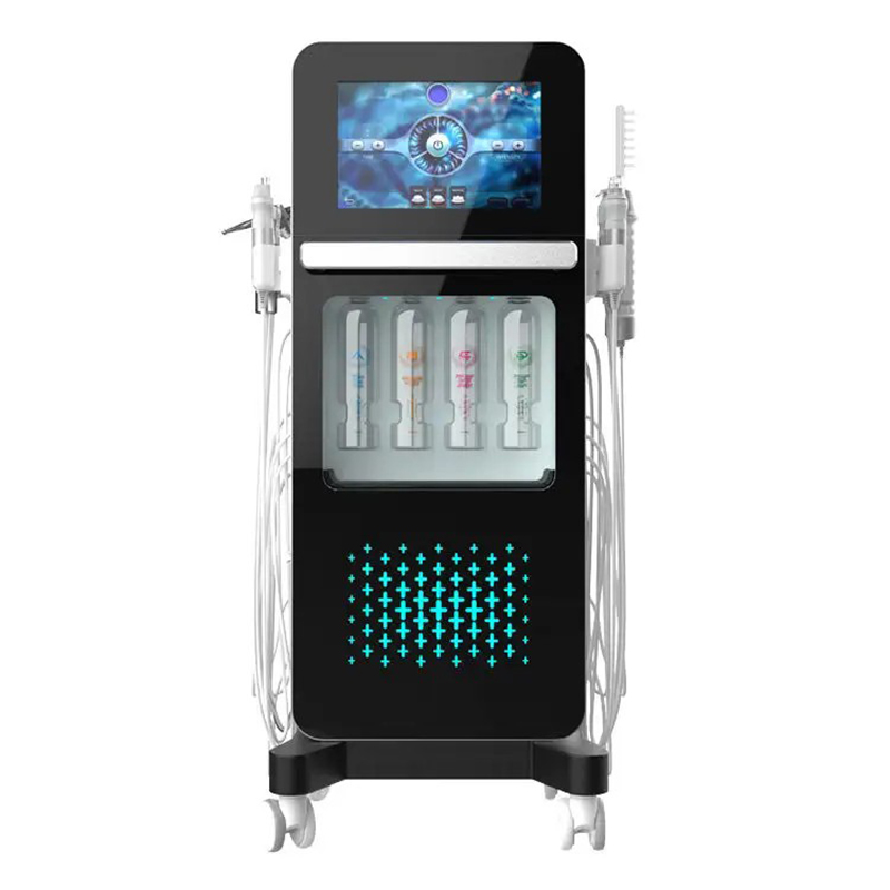 Alice 17 In 1 Beauty Instrument Beauty Dermabrasion Shrink Pores Machine With Aqua Peel Beauty Water Moisture For Cleaning Face Acne Removal Beauty Ma
