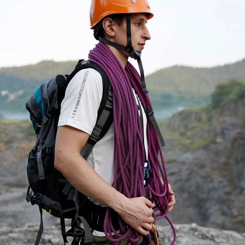 P51 (diameter 12mm) outdoor climbing/mountain/high-speed descent high-altitude safe static rope CL240926