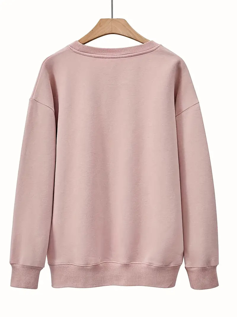 Women Halloween Pumpkin Sweater Brand Long Sleeve Round Neck Pullover Plus Size Casual Sweatshirt Fall Clothes