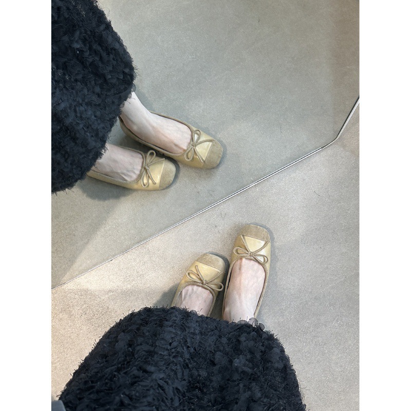 Internal height increase of 5CM gentle evening shoes French silver ballet single shoes women's shoes thick sole height increase soft sole grandmo
