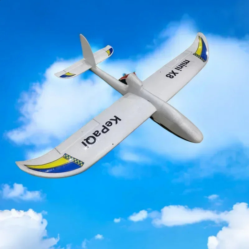 ly Upgraded Surfer X8 Mini RC Airplane Fixed Wing Glider for Entry-level Training and Floating Rc Plane Kit 240920