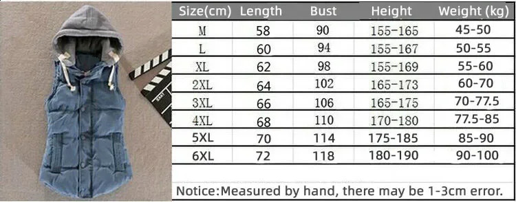 Orange sleeveless womens large-sized bedding jacket cotton hooded sweatshirt inflatable vest womens short sleeved warm casual top 6XL vest women 24092