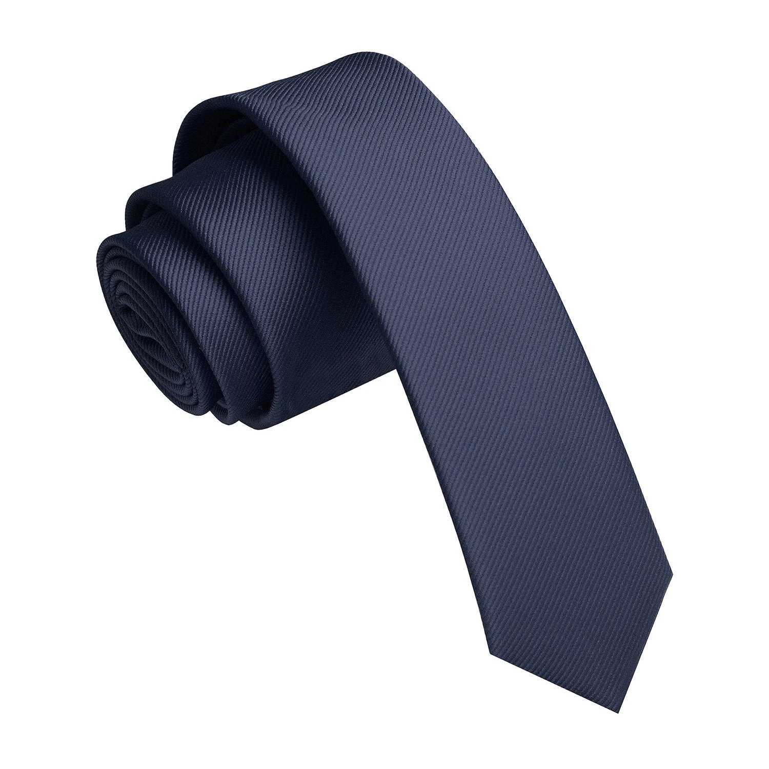JEMYGINS 1.58 Solid Color Tight Tie Ultra Thin Collar Mens Party Holiday Father Boyfriend Gift Decoration Accessories Y240925