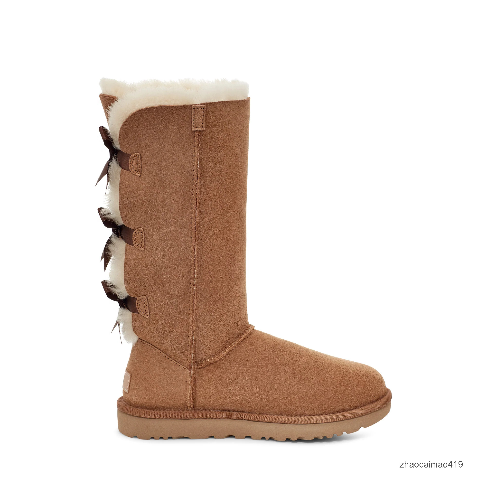 Designer boots australia tasman slippers Clog tazz women men platform winter booties Leather classic snow boot ankle short bow black chestnut Bowtie