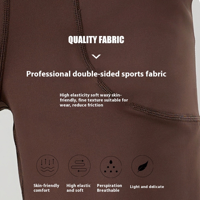 New autumn winter outfits with no awkward lines, high waist, hip lifting exercise, fitness, wide leg pants, and micro horn yoga pants for external wea