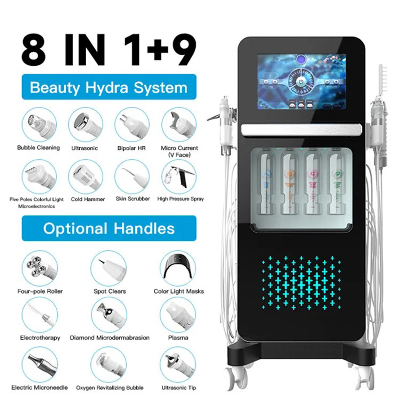 17 In 1 Multi-Functional Beauty Microdermabrasion Anti Aging Oxygen Jet Beauty Blackhead Removal Skin Care Machine