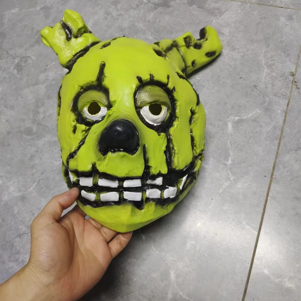 Spring Bonnie Mask Full fnaf Five Nights Freddys Game Role Playing Moive Costume Halloween Funny Dress Prop Trap Adult 240923