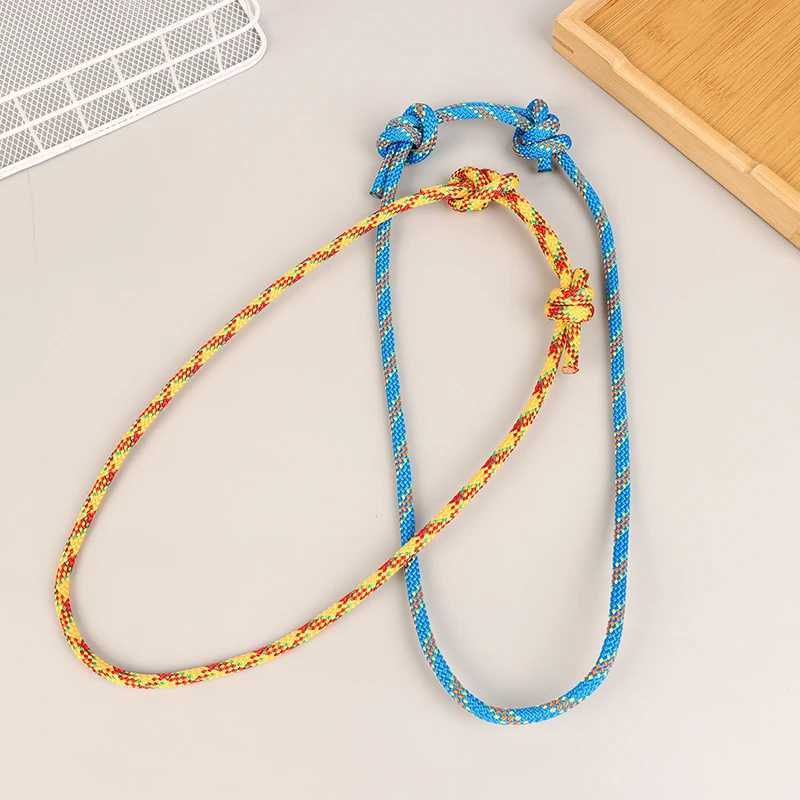 Outdoor 6mm Prusik rope 120cm long accessory rope durable and heat-resistant polyester nylon Kevlar climbing rope CL240926