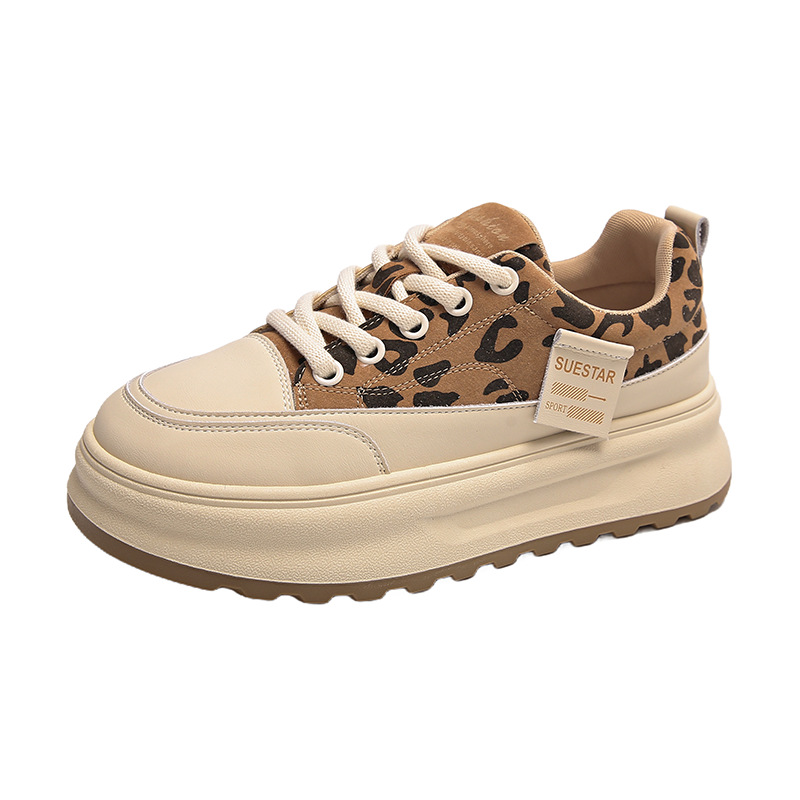 Thick-soled fashion board shoes women's 2024 autumn new comfortable and versatile casual sneakers Free shipping