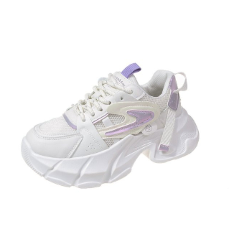 Ddmybear Small, Thick Soled, Height Increasing Shoes, Women Spring New Item, Versatile, Eye-Catching, Small, Lightweight, Push Caual Chinese Brand Sho