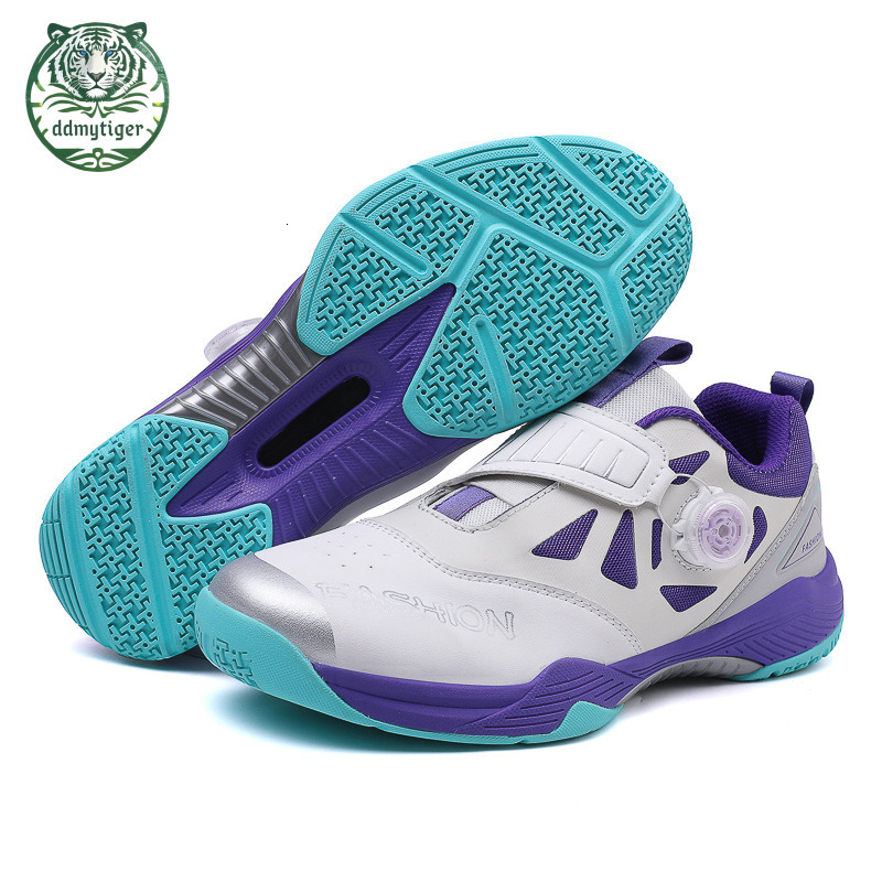ddmytiger Couple's Four Seasons Badminton Table Tennis Sneakers, Carbon Plated Oversized, Cowhide Bottom, Anti slip and Durable outsole A ddmythu