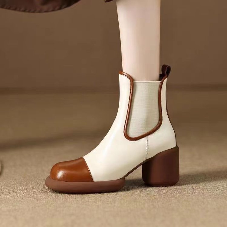 Winter Trendy Comfort High Heel Boots for Women Triple Black Brown | Free Shipping bca2