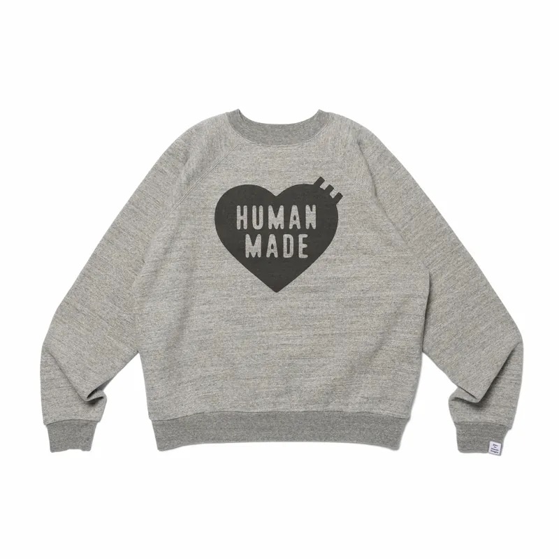 24FW Heavy Made Autumn Winter Japan Love Heat Print Loose Fleece Hoodie Men Casual Autumn Winter Sweatshirt Hoody Pullovers 0926