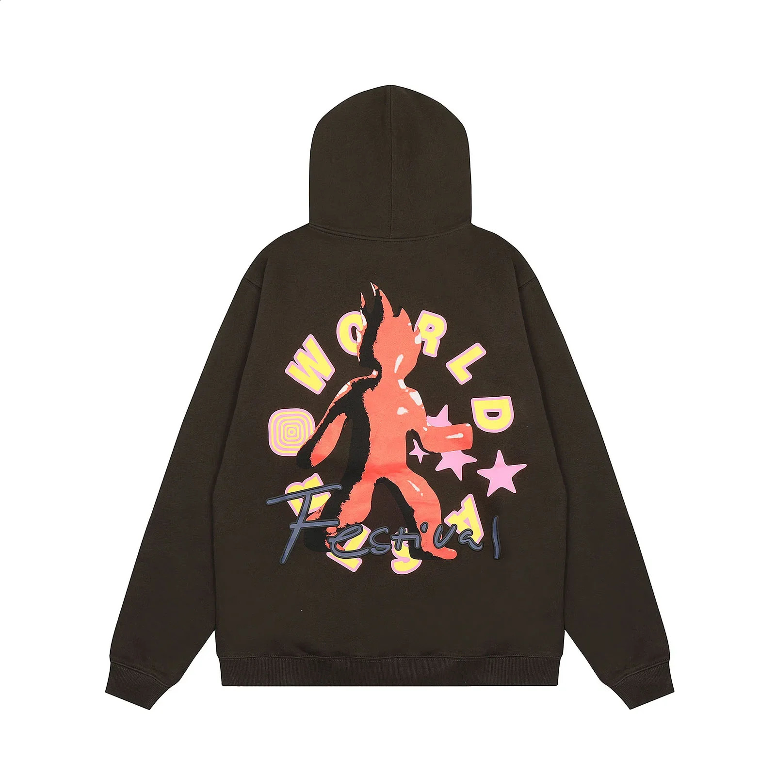Y2k Streetwear Flame Person Letter Print Hooded Sweatshirts for Men and Pullover Ropa Hombre Sudaderas Fleece Baggy Hoodies 240923