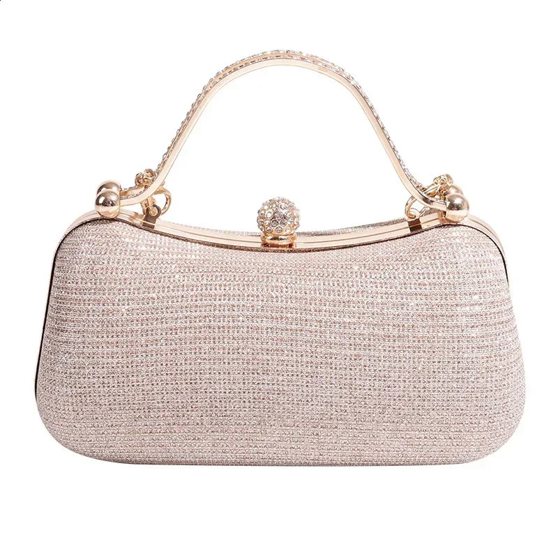 Elegant Crystal Bridal Wedding Clutch Bag Water Diamond Womens Evening Clutch Bag Womens Party Dinner Wallet Crossbody Bag 240923