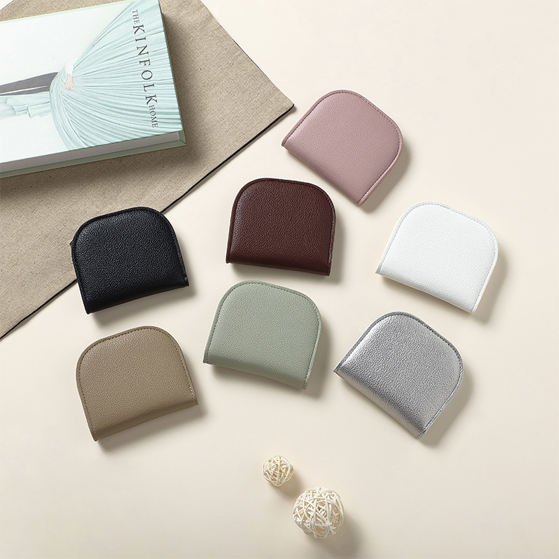 2025 New Designer Zero Wallet Solid wallet Color Women s Small Wallet Women s High End Polyester Leather Wallet