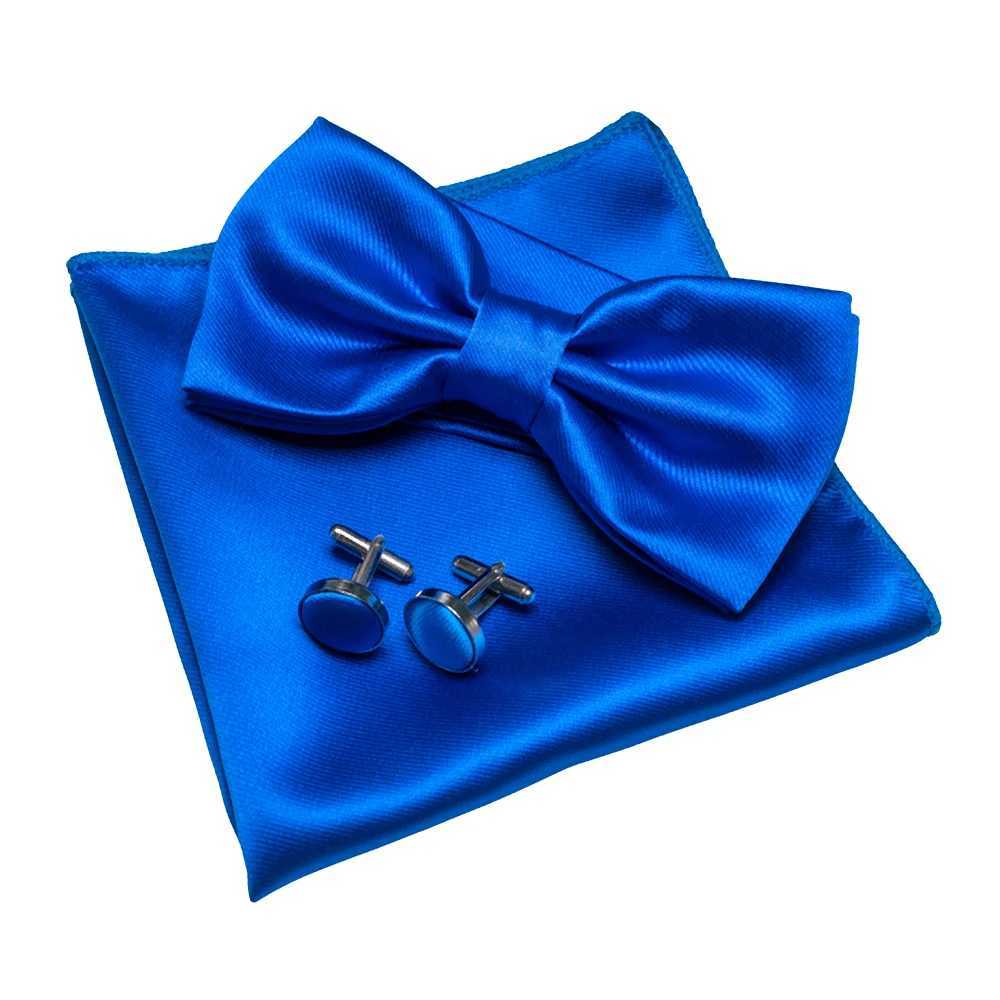 EASTEPIC mens tie set including exquisite cufflinks and soft handles provides shiny satin accessories for men at weddings Y240925