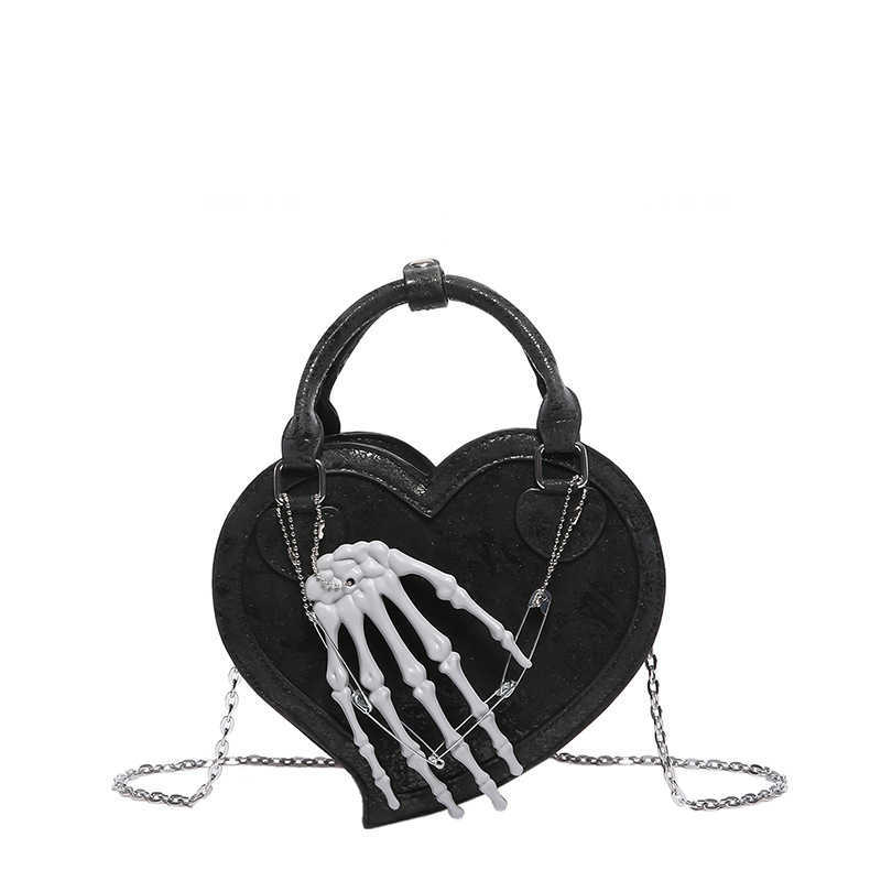 Personalized Creative Love Small Bag for Women Korean Edition Fashion Leopard Pattern Internet Celebrity Popular Handbag 240915