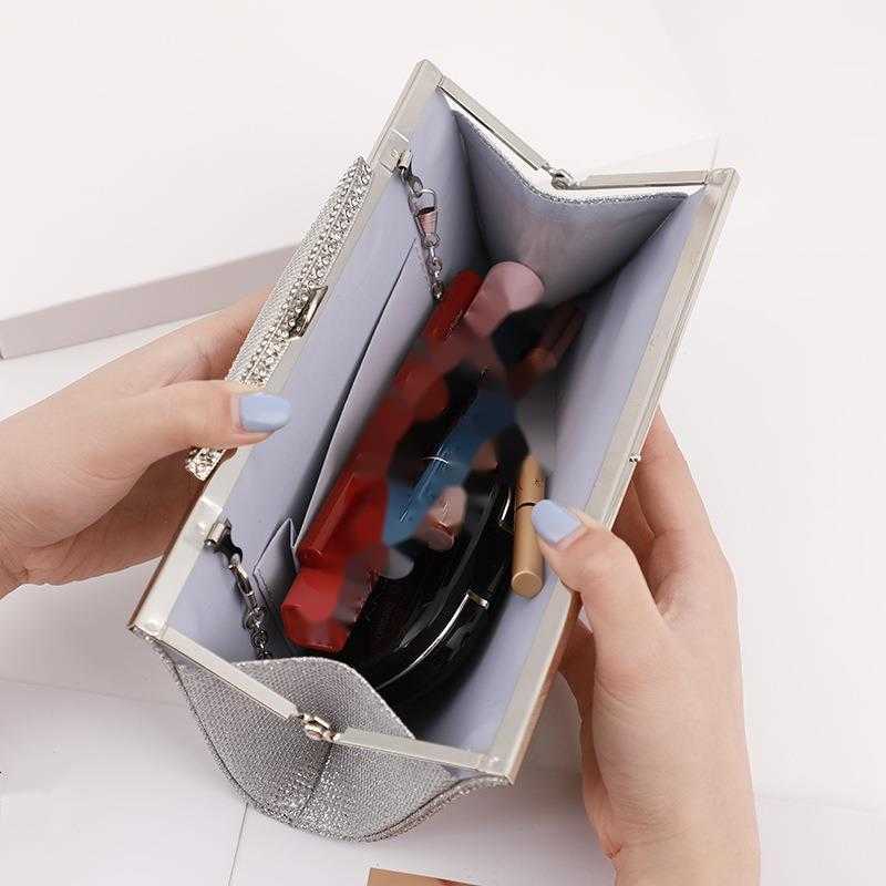 Clutch Bag New Mobile Phone Cosmetics Storage Designer Bag Portable One Shoulder Backpack Womens Dinner Bag Fashion Temperament Hand Bag 240920