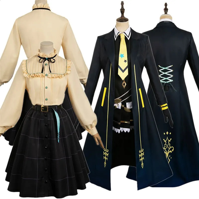 Manhattan Cafe Cosplay Beautiful Anime Derby Fantasy Costume Adult Womens Shirt Jacket Skiwear Halloween Carnival Party Set 240926